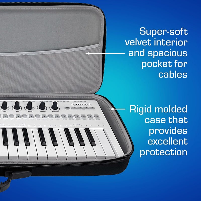 ANALOG CASES Arturia KeyStep Pro/MiniFreak Case - Custom-Fitted Compact PULSE Hard Case for Travel - Image 3